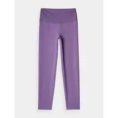 4F legginsy 7/8 z wysokim stanem i wykończeniem szybkoschnącym 4FWAW25TFTIF361 różowe, Kolor: różowy, Rozmiar: S, 4 zdjęcie