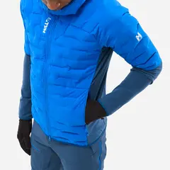 MILLET kurtka trekkingowa męska M WHITE HYBRID HOODIE M niebieska, Kolor: niebieski, Rozmiar: L, 6 zdjęcie