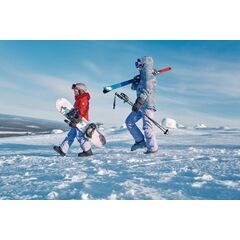 REIMA dziecięce spodnie zimowe narciarskie Lammikko Terrie niebieskie, Kolor: niebieski, Rozmiar: 128, 2 zdjęcie