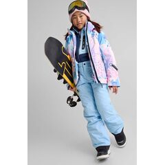 REIMA dziecięce spodnie zimowe narciarskie Lammikko Terrie niebieskie, Kolor: niebieski, Rozmiar: 128, 3 zdjęcie