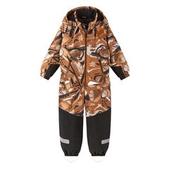 REIMA kombinezon dla dziecka zimowy Kurikka brązowy, Kolor: brązowy, Rozmiar: 116