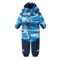 REIMA kombinezon dla dziecka zimowy Kurikka granatowy, Kolor: granatowy, Rozmiar: 122