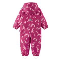 REIMA kombinezon dla dziecka zimowy wodoodporny Lappi różowy, Kolor: różowy, Rozmiar: 74, 2 zdjęcie