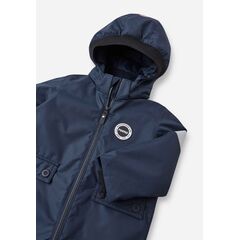 REIMA Wodoodporny ocieplany kombinezon outdoorowy dla dziecka Marte granatowy, Kolor: granatowy, Rozmiar: 74, 3 zdjęcie