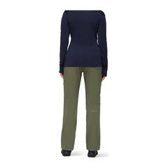 MAMMUT spodnie damskie trekkingowe Runbold Winter zielone, Kolor: zielony, Rozmiar: 38, 2 zdjęcie