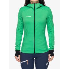 MAMMUT bluza trekkingowa damska Light ML zielona, Kolor: zielony, Rozmiar: S
