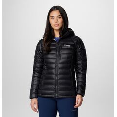 Kurtka puchowa damska Columbia Arctic Crest czarna, Kolor: czarny, Rozmiar: S