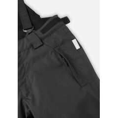 REIMA Spodnie narciarskie dla dzieci Laskija czarne, Kolor: czarny, Rozmiar: 110 cm, 6 zdjęcie