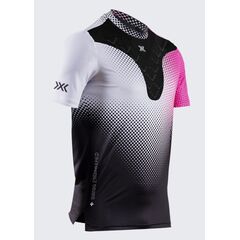 Koszulka męska X-Bionic COREFUSION RUN SHIRT DOT FADE/WHITE/NEO PINK [K: P120 R: M], Kolor: różowy, Rozmiar: M