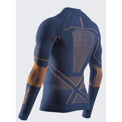 Koszulka męska X-Bionic ENERGY ACCUMULATOR LIGHT SHIRT LS 1/2 ZIP granatowa, Kolor: granatowy, Rozmiar: L, 2 zdjęcie