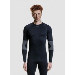 Koszulka męska X-Bionic X-PLORER ENERGIZER 4.0 LG SL szara, Kolor: szary, Rozmiar: S, 3 zdjęcie