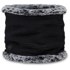 BUFF Bandana KNITTED NECKWARMER KESHA BLACK, Kolor: czarny, Rozmiar: one size