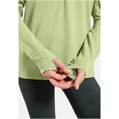 ODLO Bluza bez kaptura rozpinana Odlo Mid layer 1/2 zip ESSENTIAL THERMAL szara, Kolor: szary, Rozmiar: S, 5 zdjęcie
