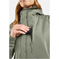 ODLO Kurtka przeciwwiatrowa Odlo Jacket ZEROWEIGHT WINDPROOF X WARM szara, Kolor: szary, Rozmiar: L, 5 zdjęcie
