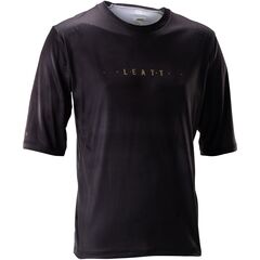 LEATT Koszulka rowerowa Jersey MTB Gravity 4.0, Kolor: czarny, Rozmiar: L