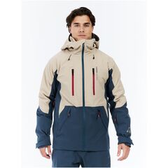 PROTEST Kurtka narciarska/snowboardowa z kapturem zapinana na zamek męska PrtZoot granatowa, Kolor: granatowy, Rozmiar: M