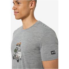 SUPER.NATURAL Koszulka męska M CARSKI TEE szara, Kolor: szary, Rozmiar: M, 2 zdjęcie