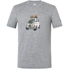 SUPER.NATURAL Koszulka męska M CARSKI TEE szara, Kolor: szary, Rozmiar: M, 4 zdjęcie