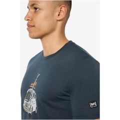 SUPER.NATURAL Koszulka M CARSKI TEE granatowa, Kolor: granatowy, Rozmiar: M, 4 zdjęcie