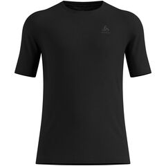 ODLO Koszulka z krótkim rękawem męska BL TOP crew neck s/s MERINO 200 czarna, Kolor: czarny, Rozmiar: XXL