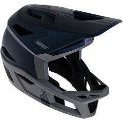 LEATT Kask rowerowy (full face) Helmet MTB Gravity 4.0 V26, Kolor: czarny, Rozmiar: S