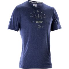 LEATT Koszulka rowerowa Jersey MTB Gravity 3.0, Kolor: niebieski, Rozmiar: XL