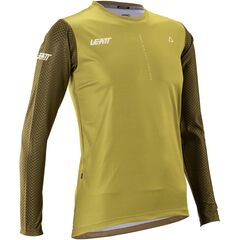 LEATT Koszulka rowerowa damska Jersey MTB Trail 3.0 Long Sleeve Women, Kolor: brązowy, Rozmiar: M