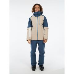 PROTEST Kurtka narciarska/snowboardowa z kapturem zapinana na zamek męska PrtThrow granatowa, Kolor: granatowy, Rozmiar: L, 4 zdjęcie