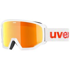 UVEX Gogle narciarskie Athletic CV race, Kolor: biały, Rozmiar: one size