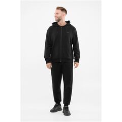 VIKING Bluza męska Team Wear Man Bamboo rozpinana z kapturem czarna, Kolor: czarny, Rozmiar: XXXL