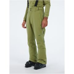 PROTEST Spodnie narciarskie/snowboardowe z szelkami męskie Prtmikado zielone, Kolor: zielony, Rozmiar: S