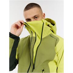 PROTEST Kurtka narciarska/snowboardowa z kapturem zapinana na zamek męska PrtThrow zielona, Kolor: zielony, Rozmiar: S, 6 zdjęcie