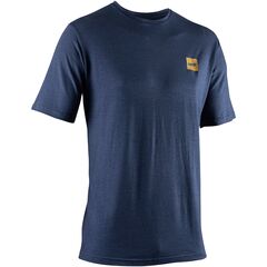 LEATT Koszulka T-Shirt Tech, Kolor: niebieski, Rozmiar: L