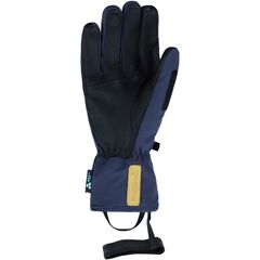 VIKING Rękawice narciarskie dla dorosłych Norvik Pro Pipe granatowe z beżową skórą, Kolor: granatowy, Rozmiar: 10, 2 zdjęcie