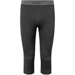VIKING Bielizna męska Mounti Man Set 3/4 Merino szara zestaw, Kolor: szary, Rozmiar: S, 3 zdjęcie