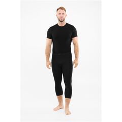 VIKING Bielizna męska Eiger 2.0 Pants 3/4 Bamboo czarno-szara spodnie, Kolor: czarny, Rozmiar: XXXL