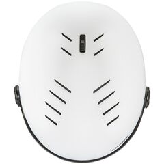 UVEX Kask narciarski Wanted Visor pro V, Kolor: biały, Rozmiar: 58-61, 3 zdjęcie