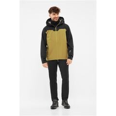 VIKING Kurtka męska hardshell z bluzą Primaloft Ravelo 3 in 1 Man czarno brązowa, Kolor: brązowy, Rozmiar: S