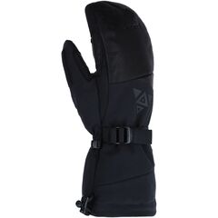 VIKING Rękawice freeride'owe dla dorosłych Norvik Pro Mitten czarne ze skórą, Kolor: czarny, Rozmiar: 6