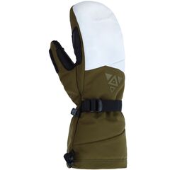 VIKING Rękawice freeride'owe dla dorosłych Norvik Pro Mitten khaki z białą skórą, Kolor: khaki, Rozmiar: 7