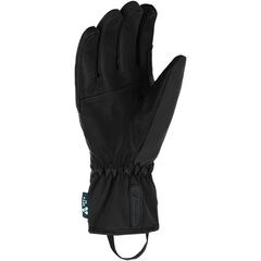 VIKING Rękawice narciarskie damskie Norvika Pro Ski Lady czarne ze skórą, Kolor: czarny, Rozmiar: 5, 2 zdjęcie