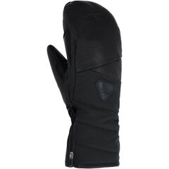 VIKING Rękawice narciarskie damskie Norvika Pro Mitten Ski Lady czarne ze skórą, Kolor: czarny, Rozmiar: 8