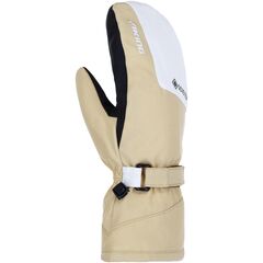 VIKING Rękawice narciarskie damskie Sherpa GTX Mitten 2.0 jednopalczaste beżowo białe, Kolor: beżowy, Rozmiar: 5