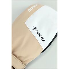 VIKING Rękawice narciarskie damskie Sherpa GTX Mitten 2.0 jednopalczaste beżowo białe, Kolor: beżowy, Rozmiar: 5, 3 zdjęcie