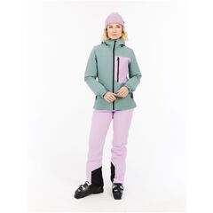 PROTEST Kurtka narciarska/snowboardowa z kapturem zapinana na zamek damska PRTSalut niebieska, Kolor: niebieski, Rozmiar: S, 3 zdjęcie