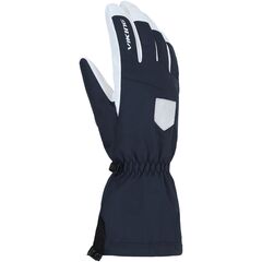 VIKING Rękawice narciarskie męskie Sven granatowe z białą skórą, Kolor: granatowy, Rozmiar: 7