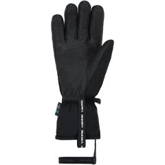 VIKING Rękawice narciarskie męskie Lars czarne ze skórą, Kolor: czarny, Rozmiar: 10, 2 zdjęcie