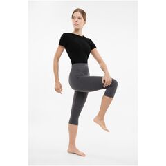 VIKING Bielizna damska Tende Lady Pants 3/4 PrimaLoft Cashmere szara legginsy, Kolor: szary, Rozmiar: XL, 3 zdjęcie