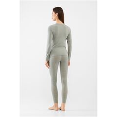 VIKING Bielizna damska Sigrid Lady Set Bamboo szara zestaw, Kolor: szary, Rozmiar: XXL, 2 zdjęcie