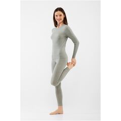 VIKING Bielizna damska Sigrid Lady Set Bamboo szara zestaw, Kolor: szary, Rozmiar: XXL, 3 zdjęcie